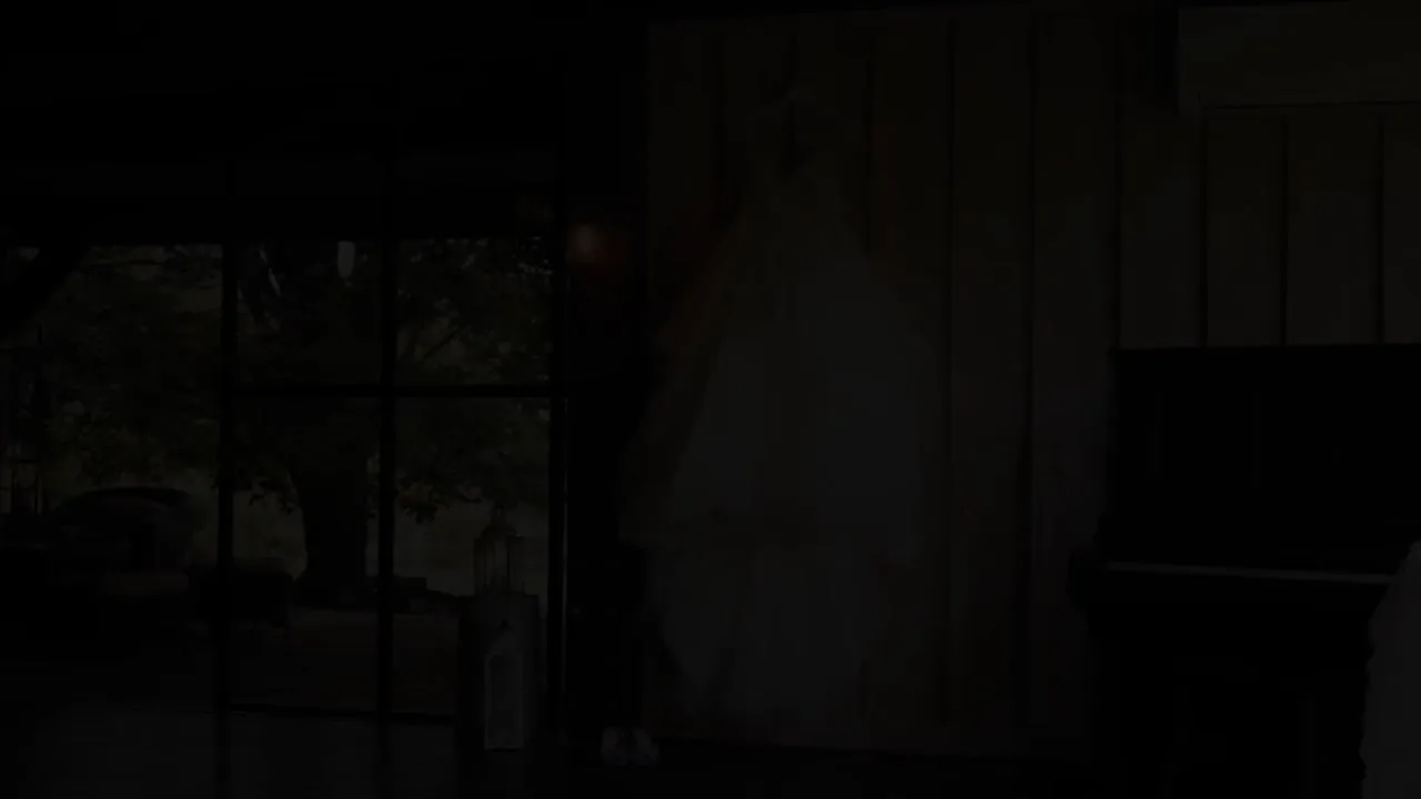 Ashley & Neal wedding film still