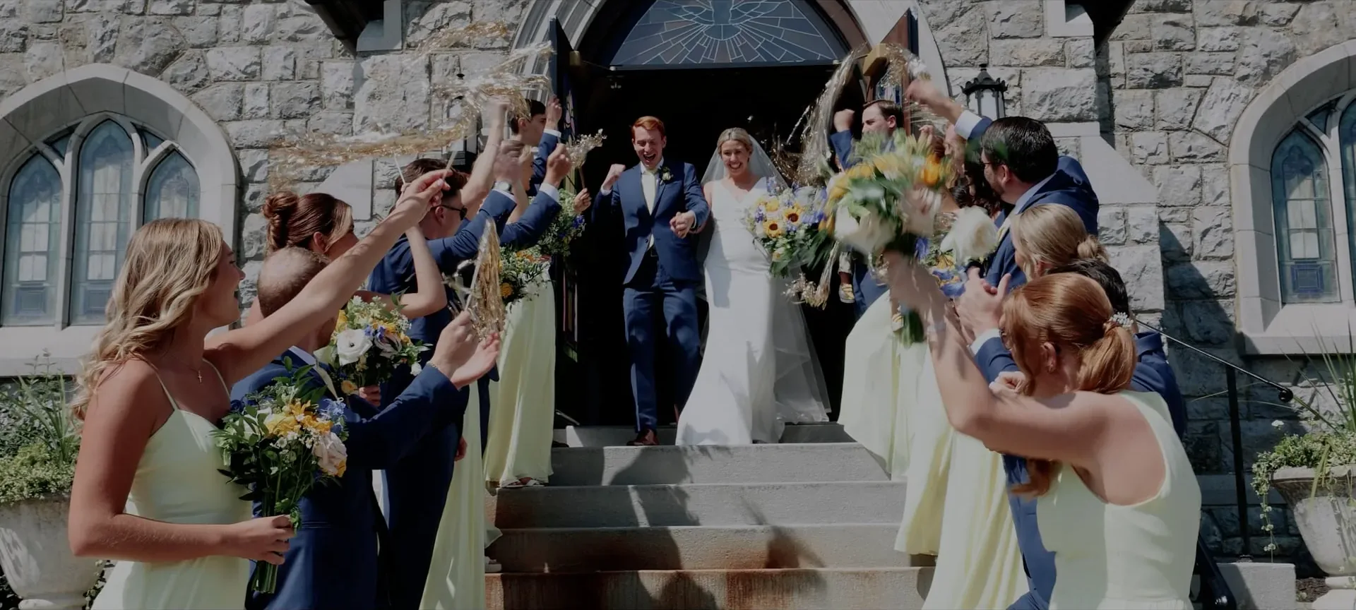 Kelli & Sean wedding film still
